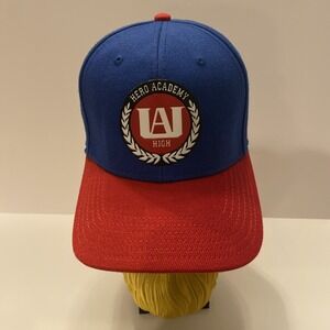 Hero Academy High Ball Cap UA Hat OSFM Snapback Adult/Teen a Hot Topic Exclusive